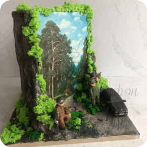 3D торт №17